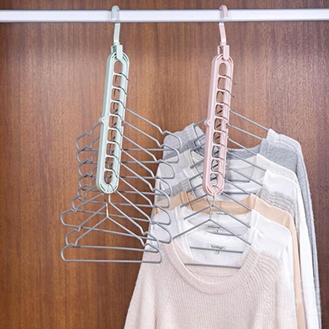 9-Holes Magic Clothes Hangers