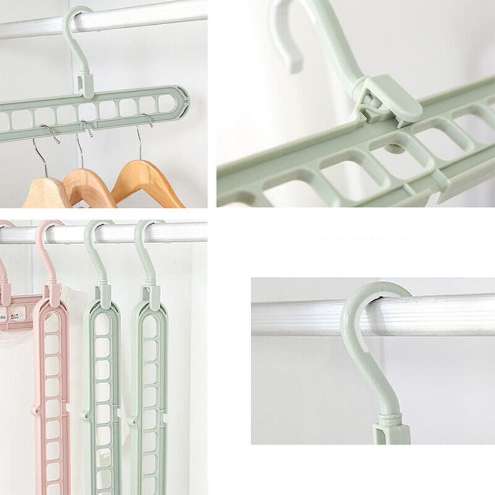 9-Holes Magic Clothes Hangers