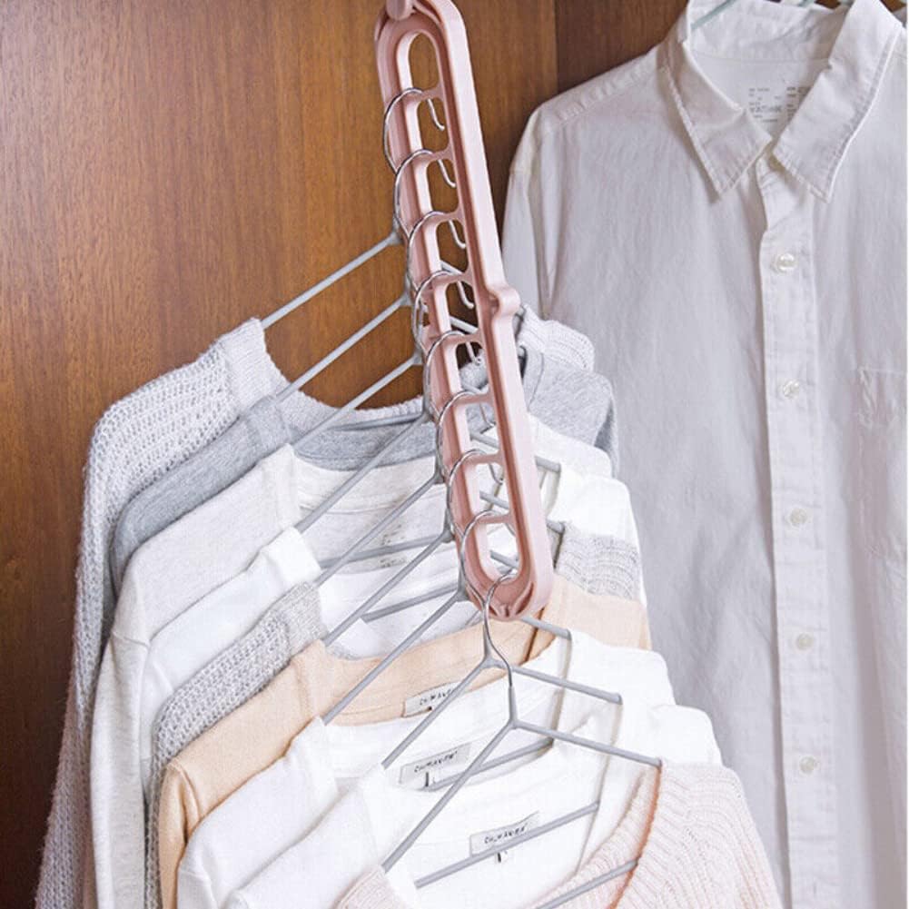 9-Holes Magic Clothes Hangers