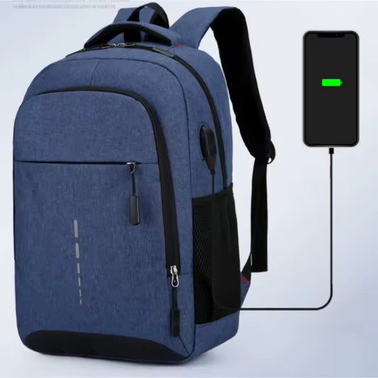 Men’s Large Capacity Backpack – Travel, Student, Laptop Bag