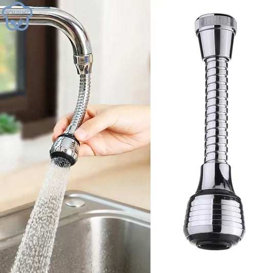 360° Rotatable Faucet Extender – High Pressure Water Saving Bubbler
